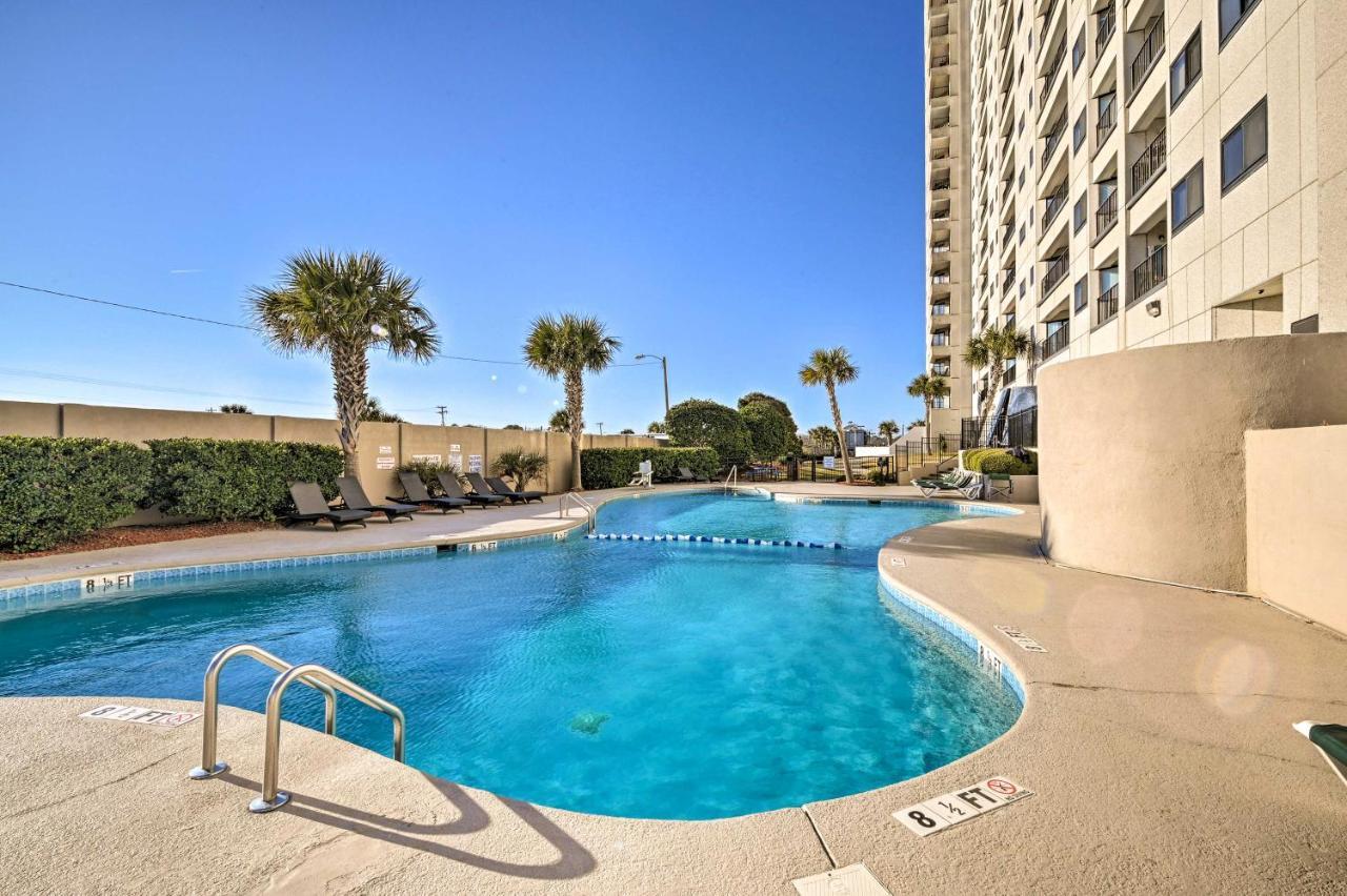 Renovated Oceanfront Resort Condo With Balcony Myrtle Beach Exteriör bild
