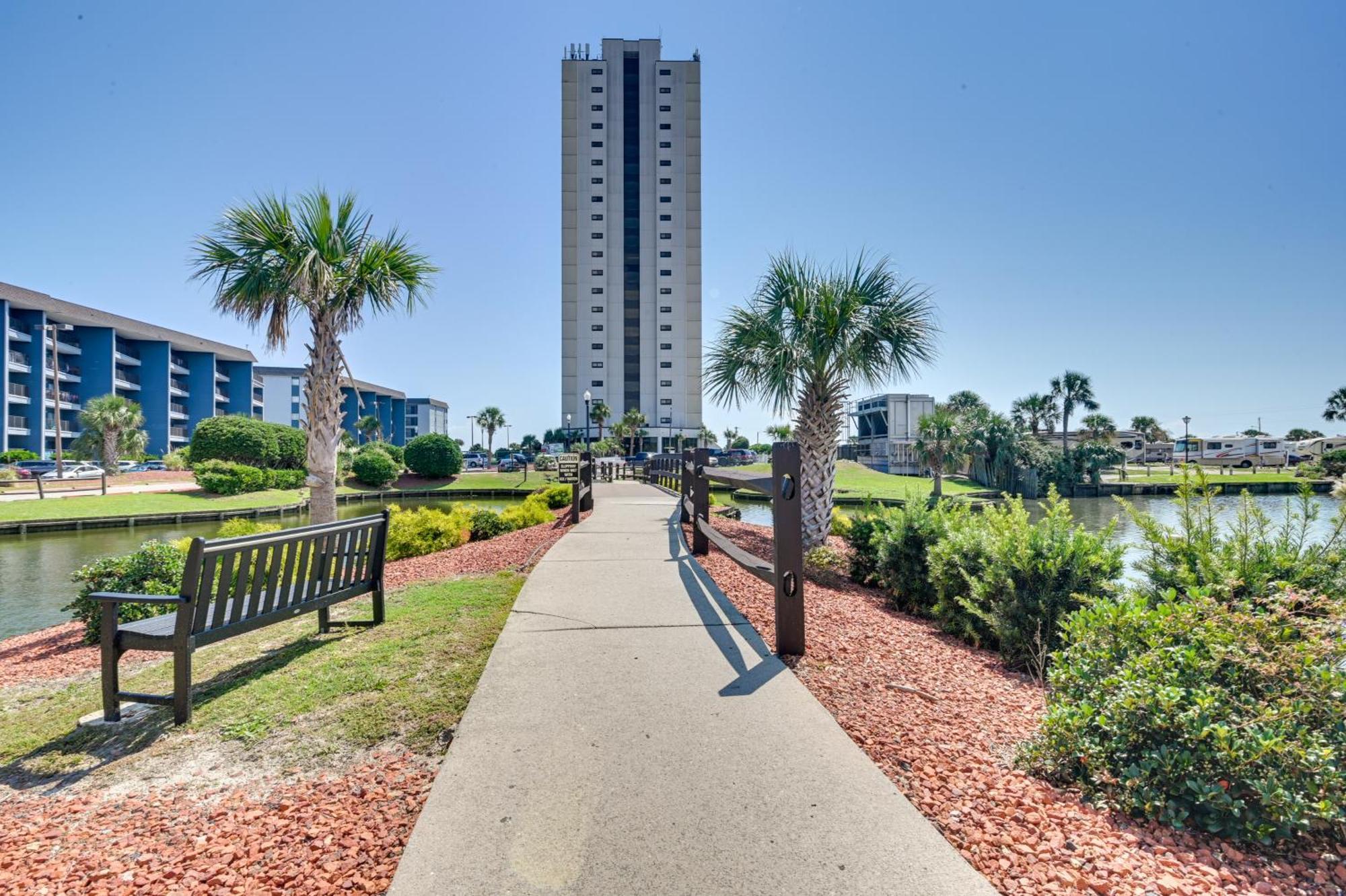 Renovated Oceanfront Resort Condo With Balcony Myrtle Beach Exteriör bild