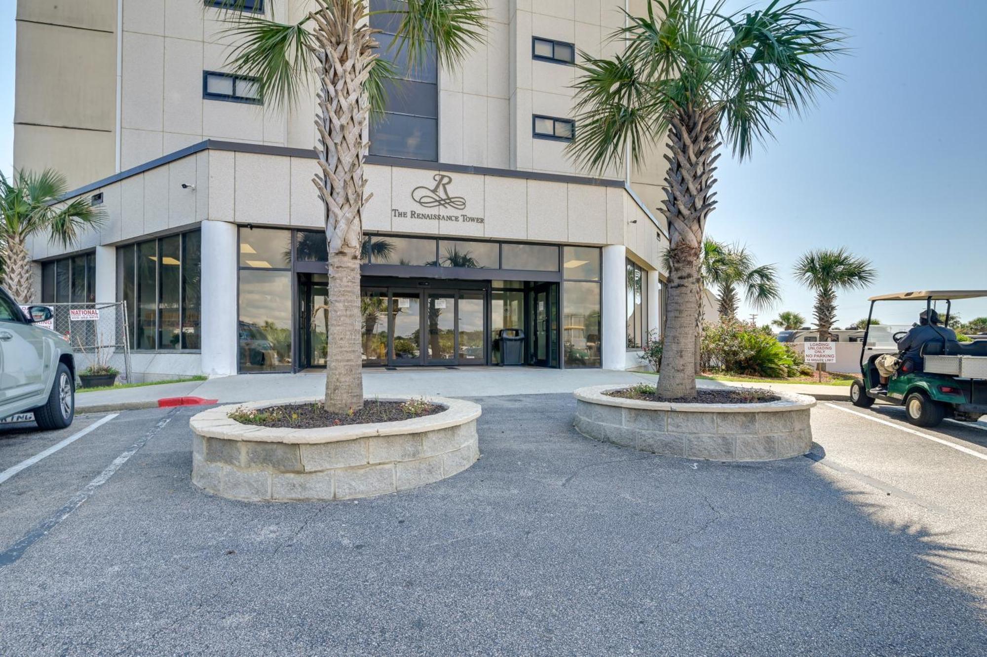 Renovated Oceanfront Resort Condo With Balcony Myrtle Beach Exteriör bild