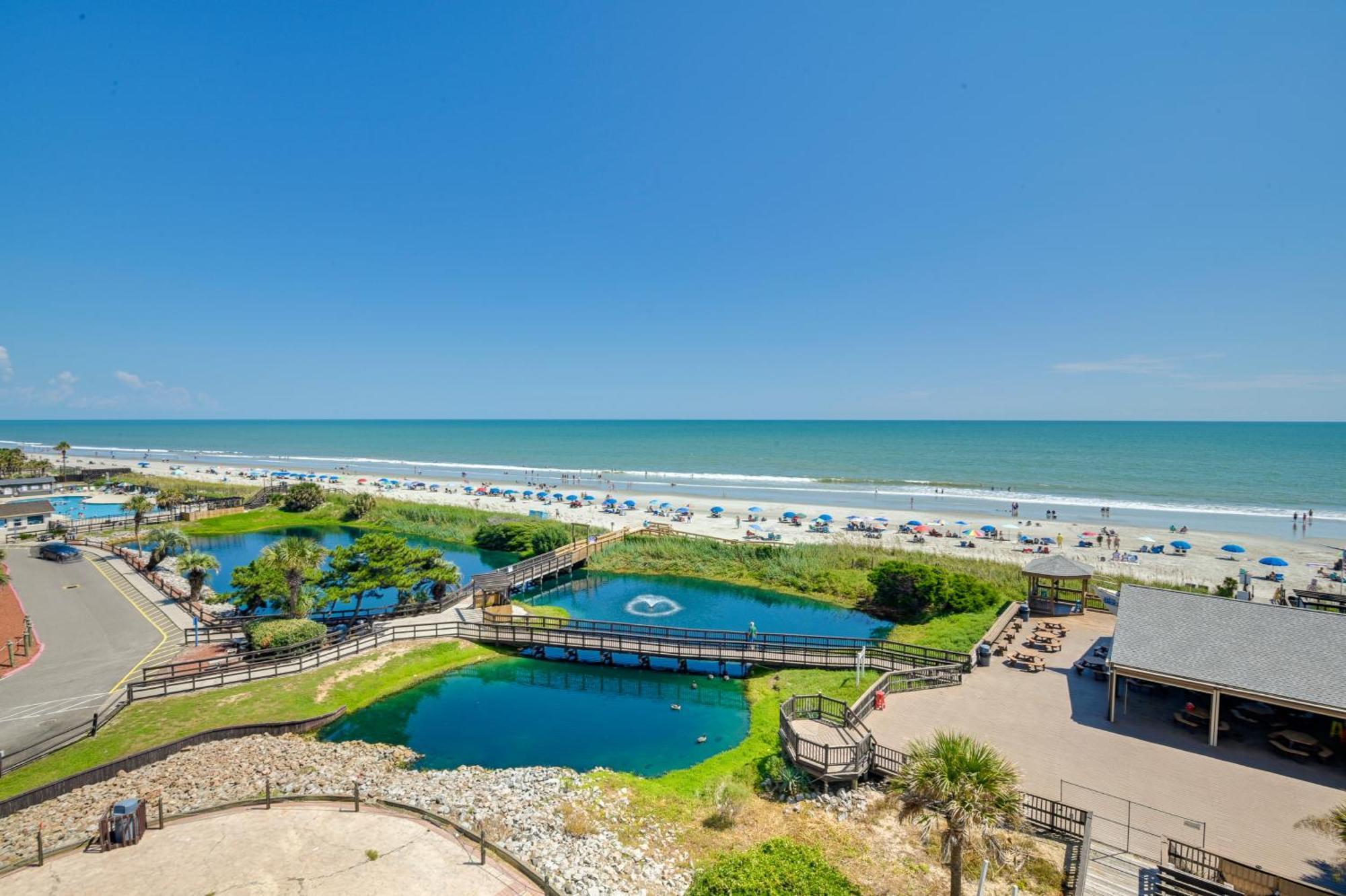 Renovated Oceanfront Resort Condo With Balcony Myrtle Beach Exteriör bild